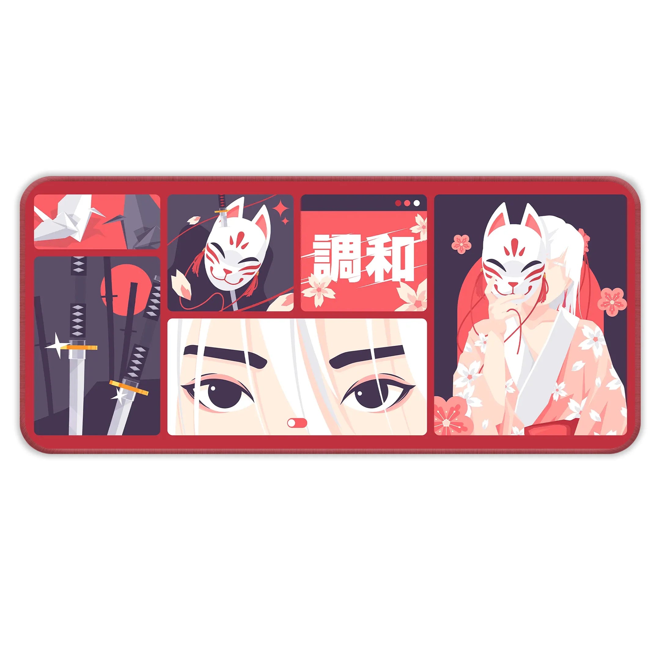 Cat girl Deskmat