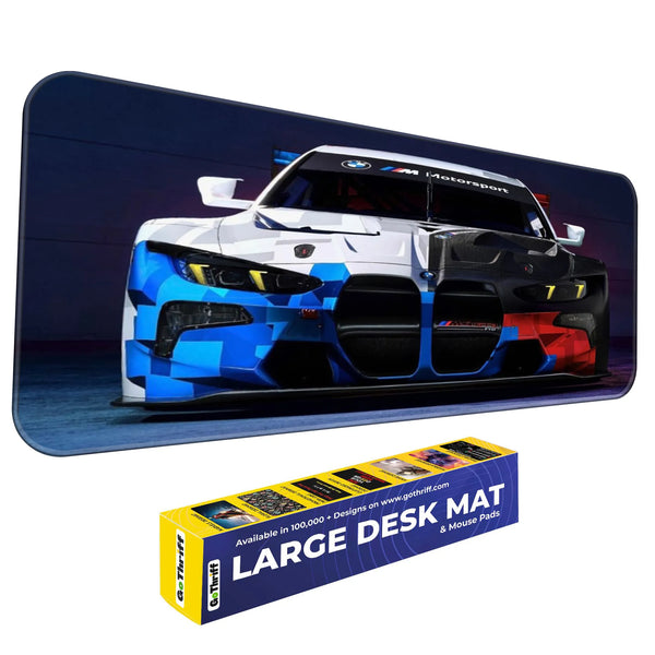 BMW M4 GT3 Motorsport Front View Deskmat