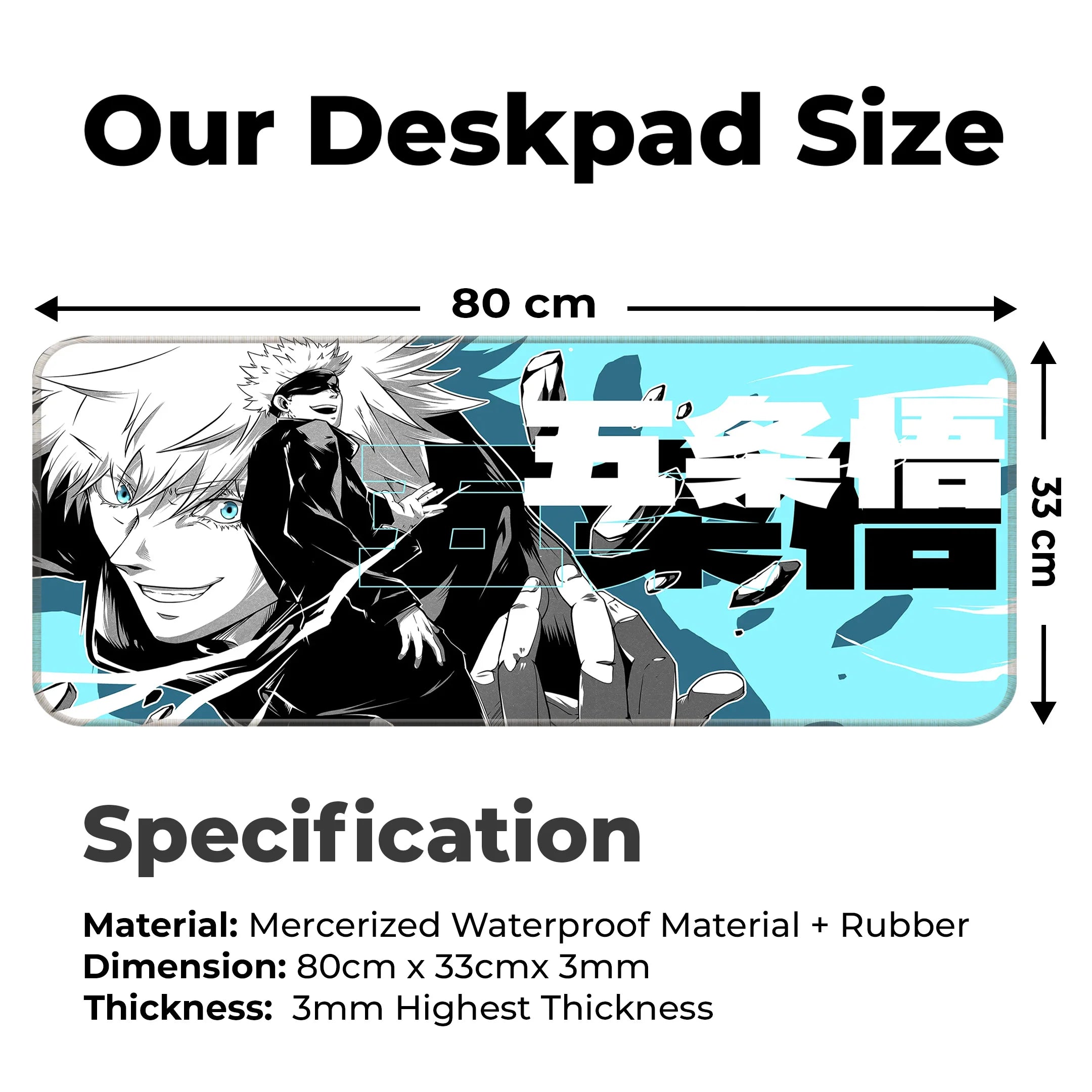 Satoru Gojo Deskmat