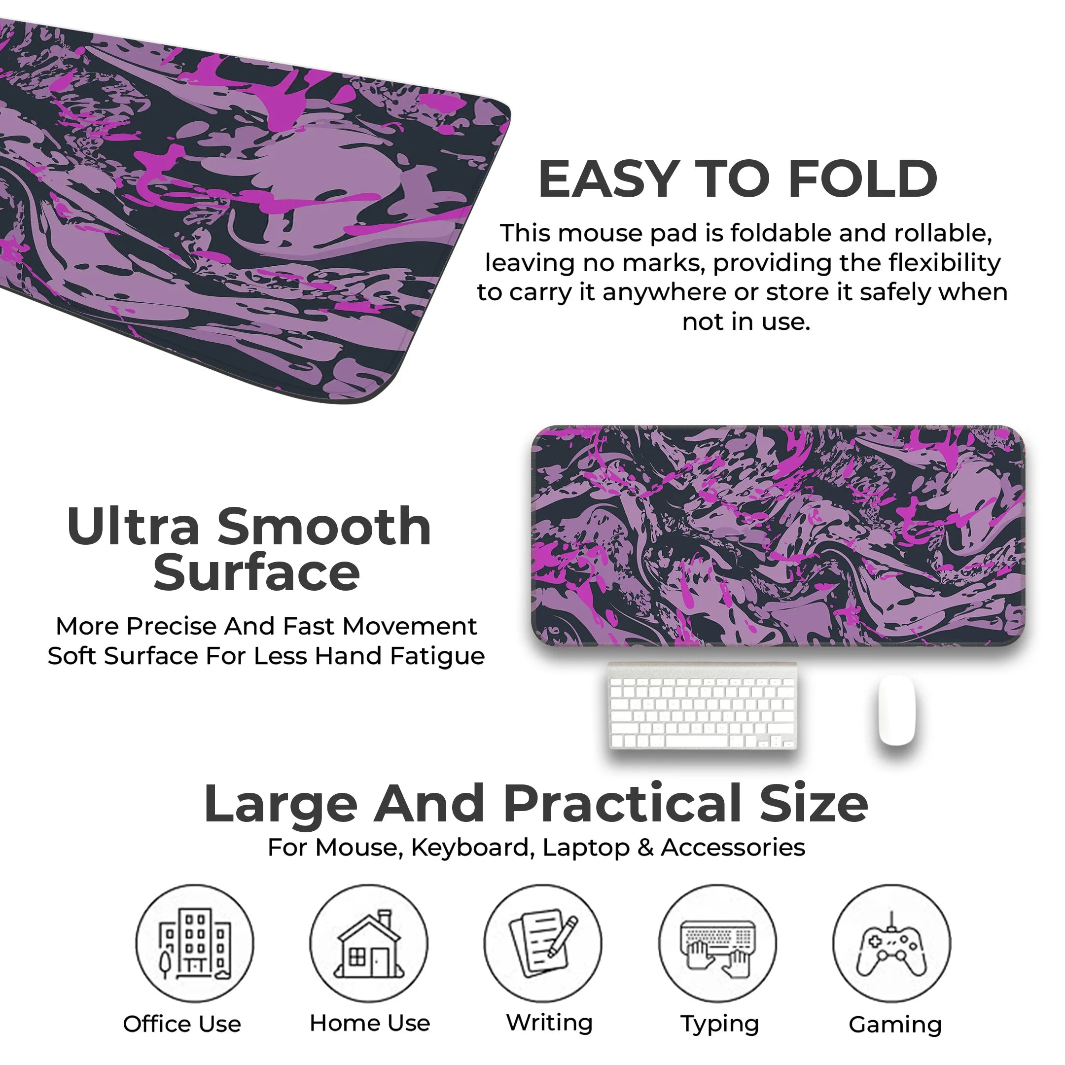 Swirl Pattern Deskmat