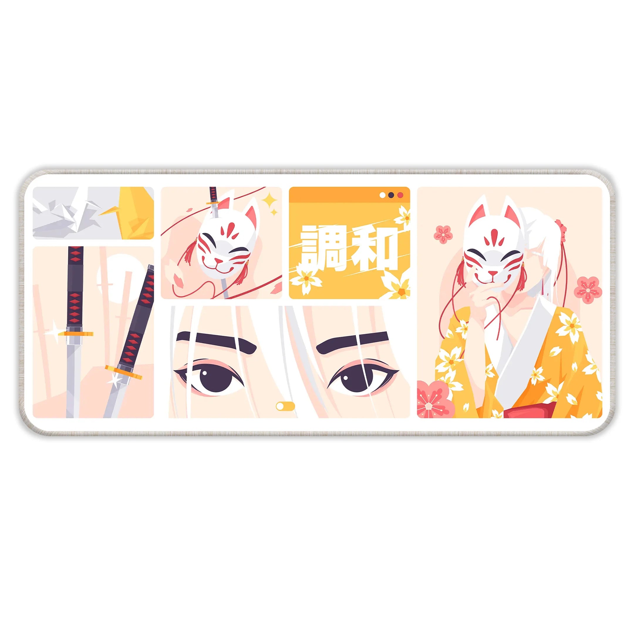 Cat girl Deskmat