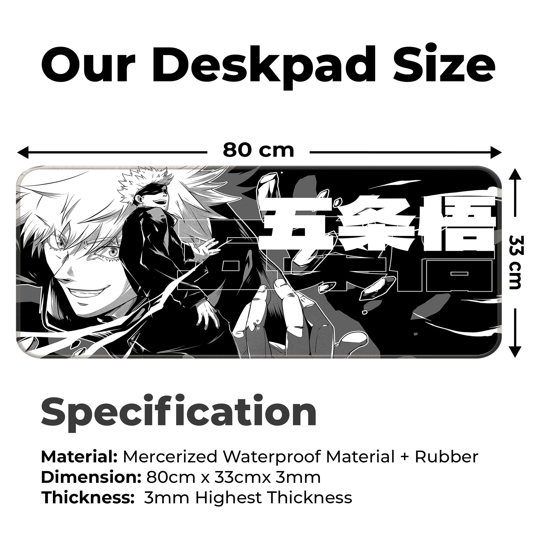 Satoru Gojo Deskmat