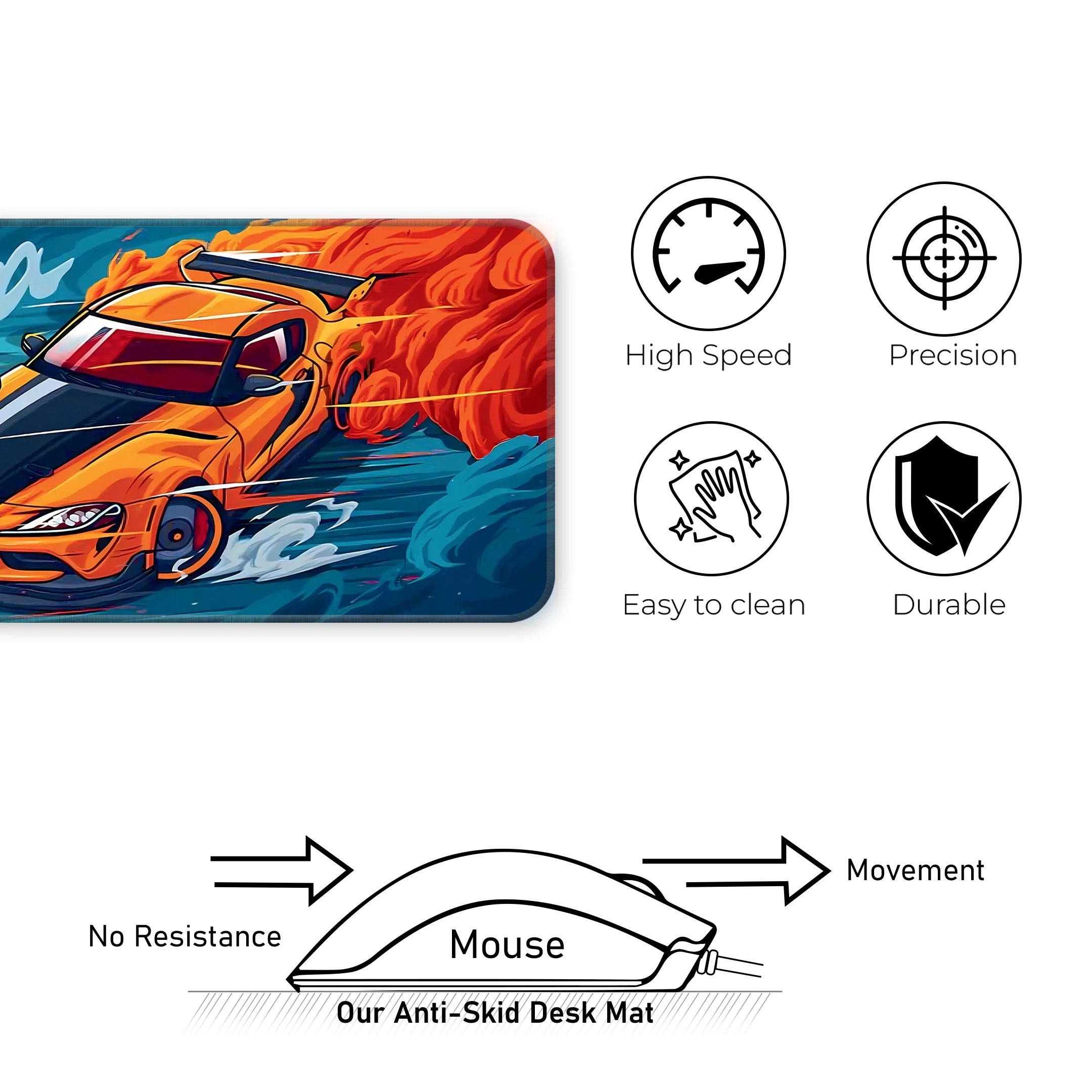 Supra Car Deskmat