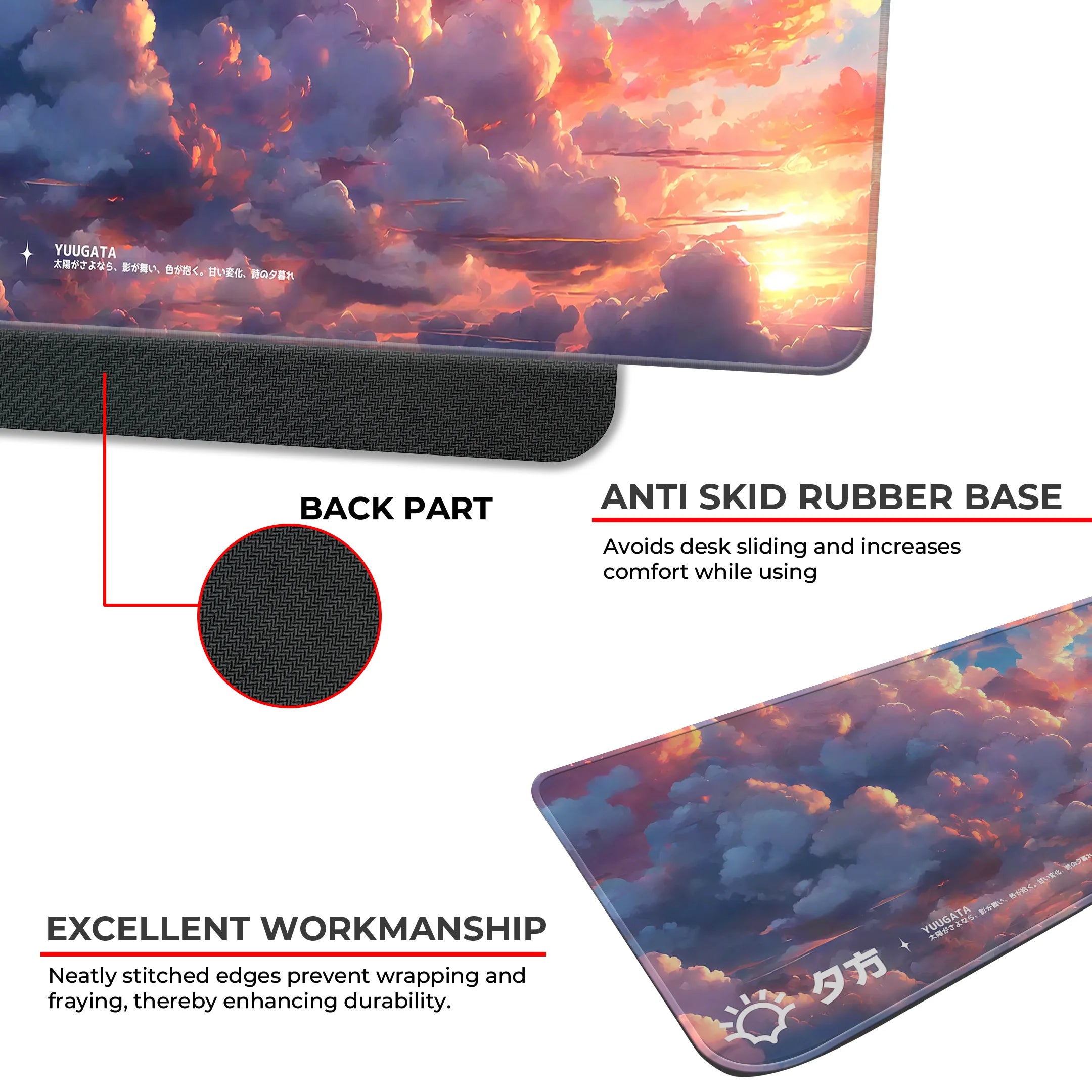 Cloudy Hues Deskmat