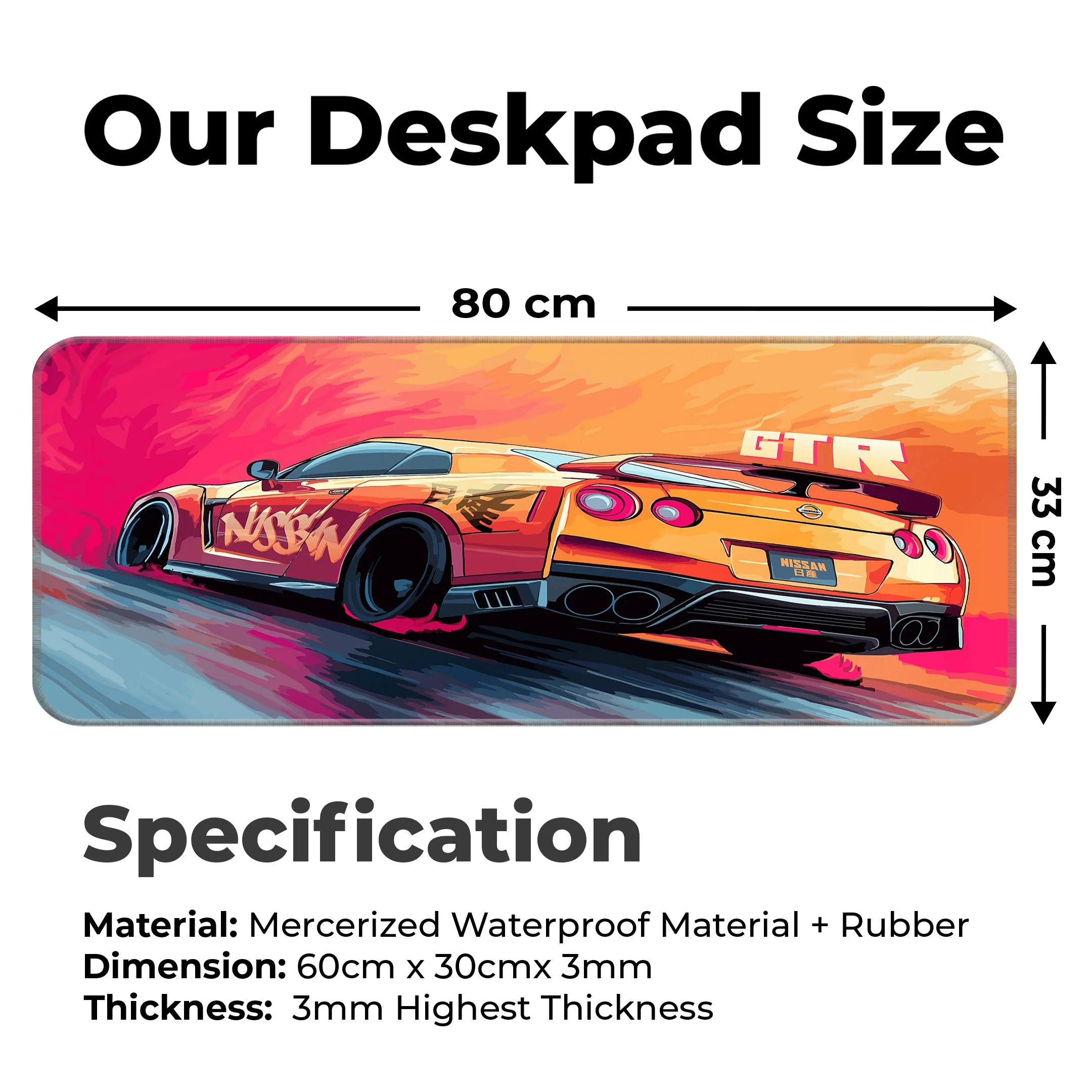 Nissan GT-R Deskmat