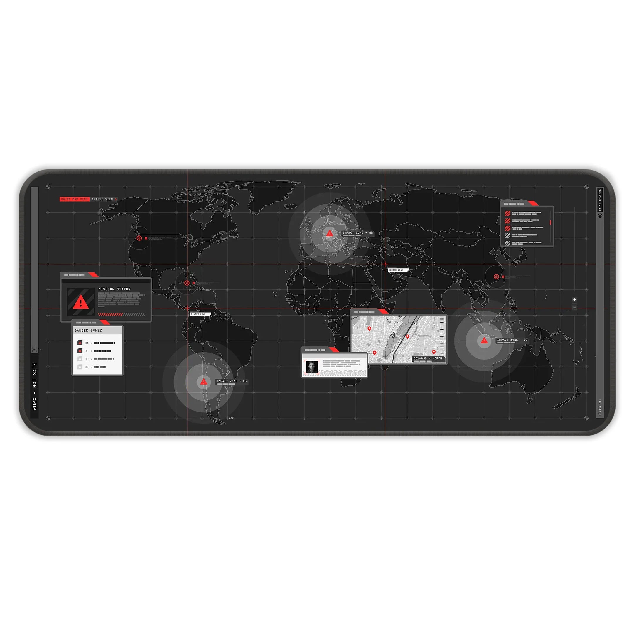 World Map Deskmat