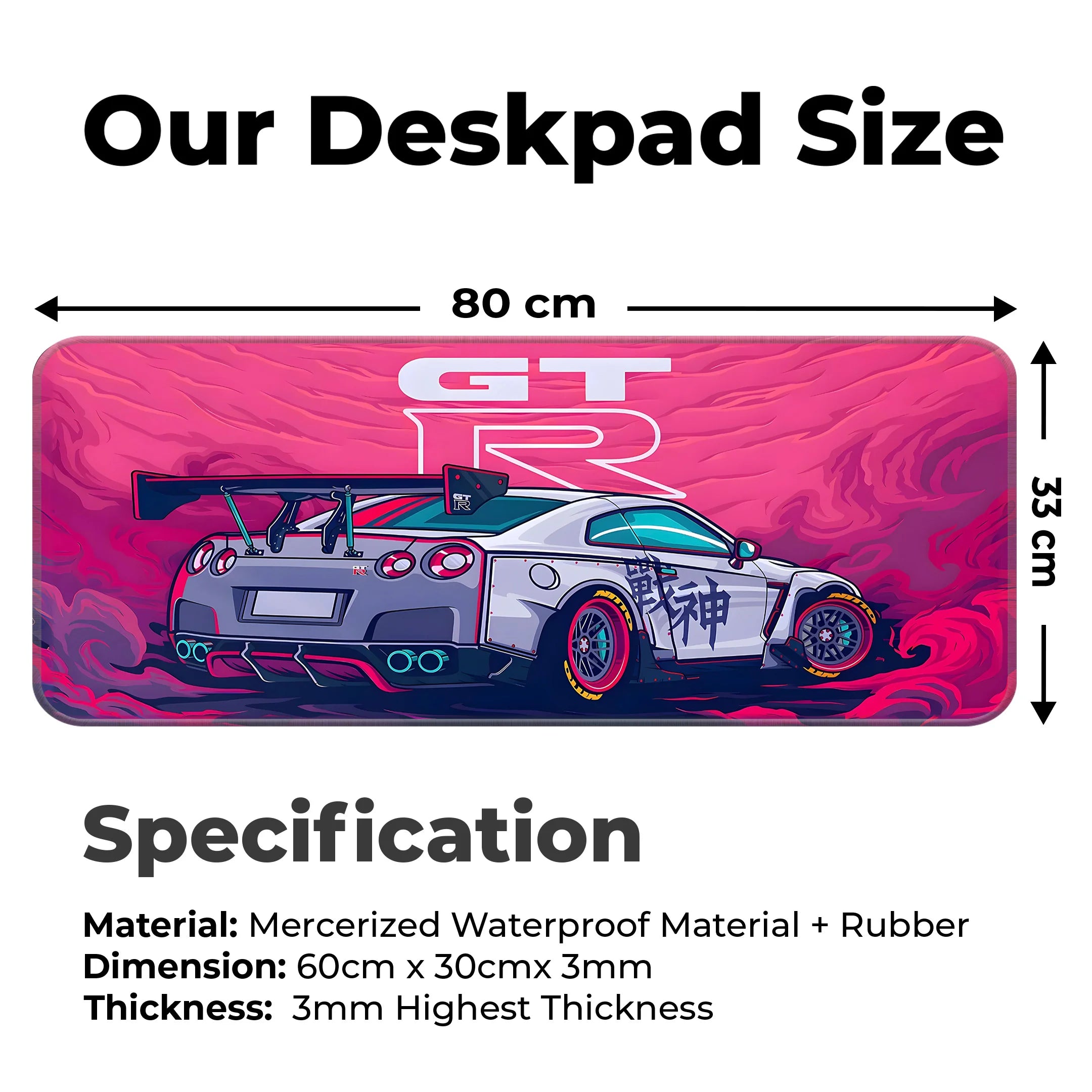 Nissan GTR Deskmat