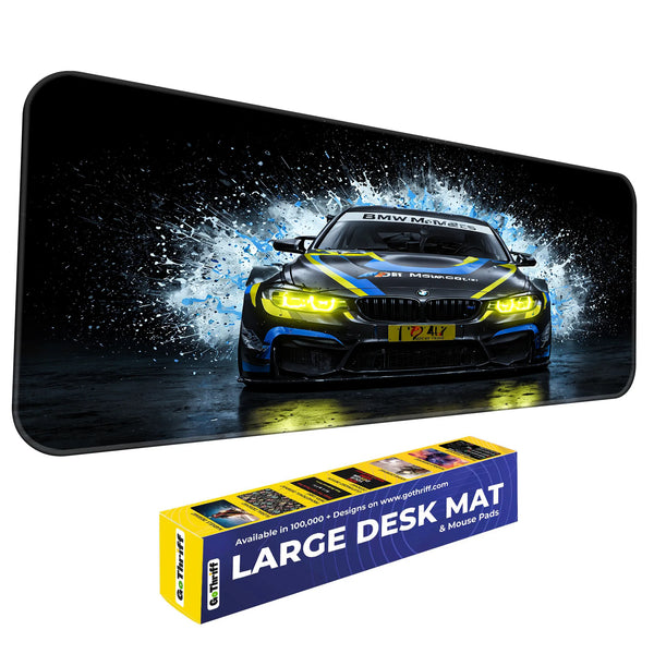BMW M4 GT3 Splash Effect Racing Deskmat