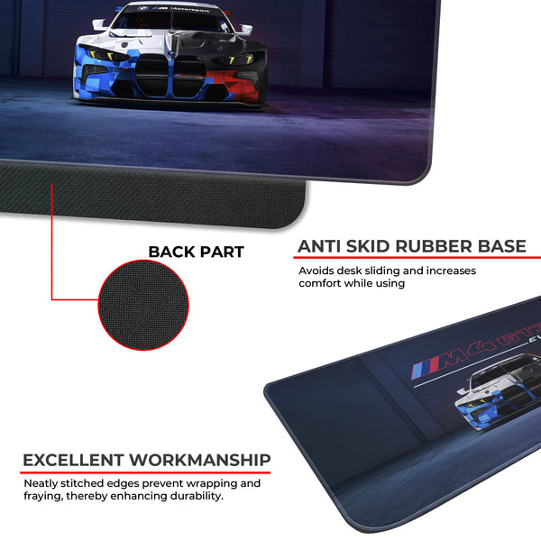 BMW M4 GT3 EVO Motorsport Racing Deskmat