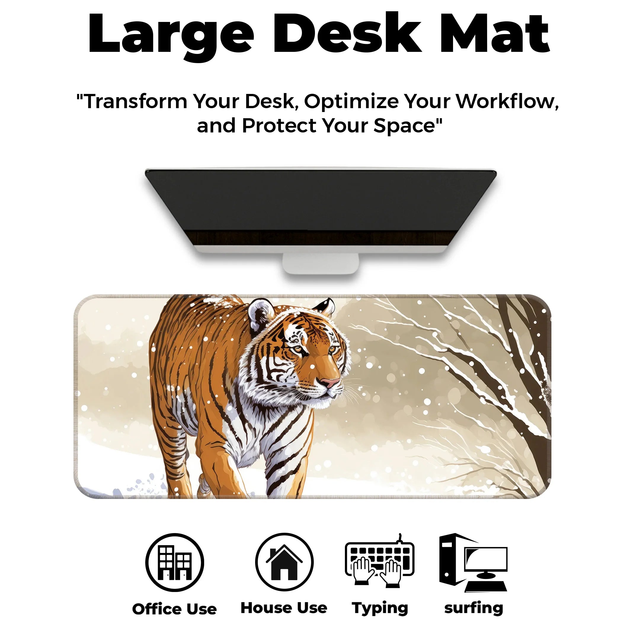 Tiger Sun Deskmat