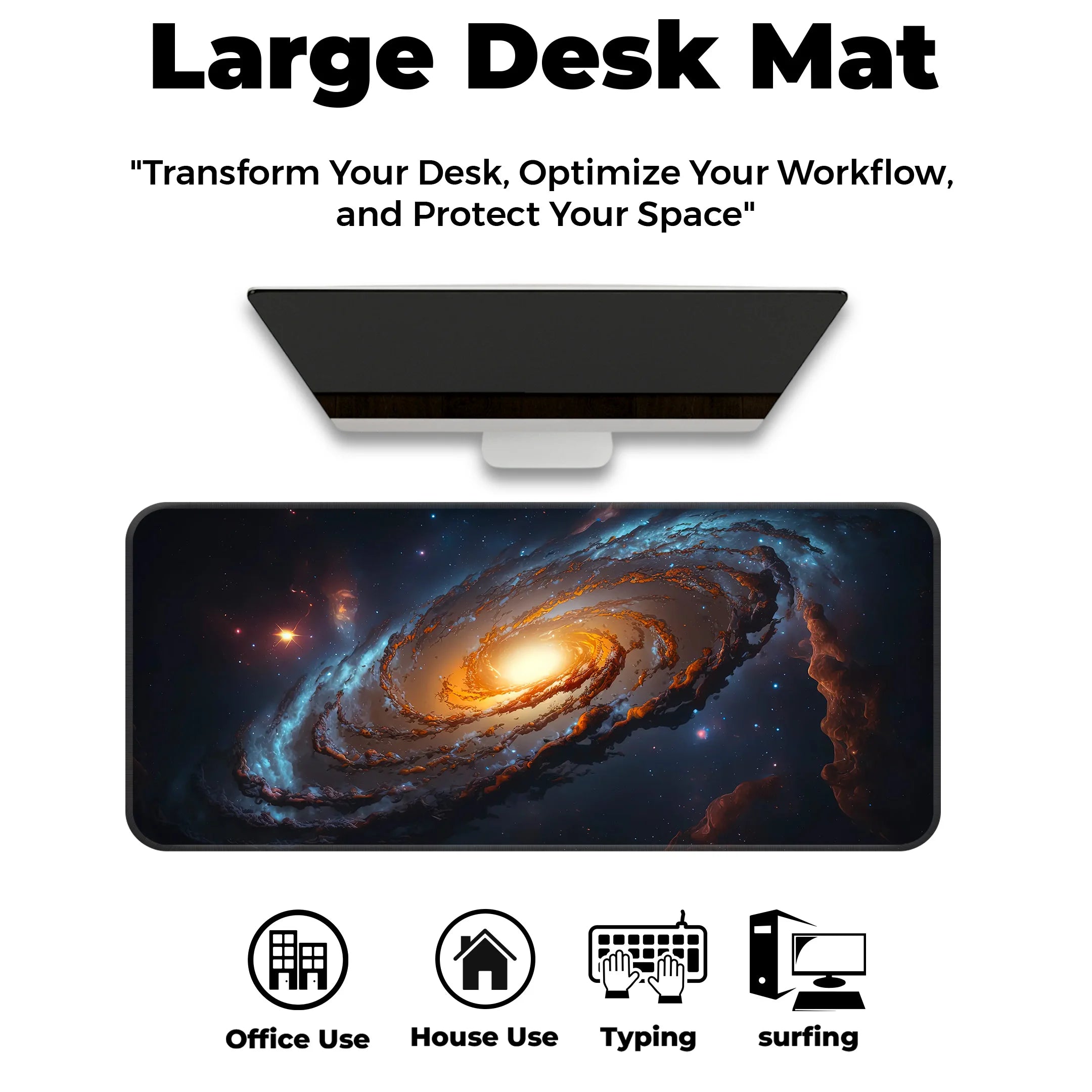 Spiral Galaxy Deskmat