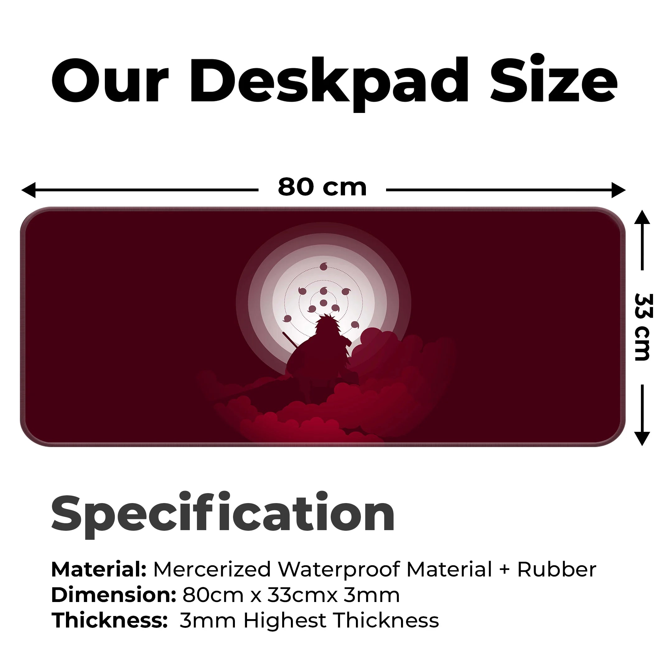 Madara Uchiha Rinnegan Deskmat