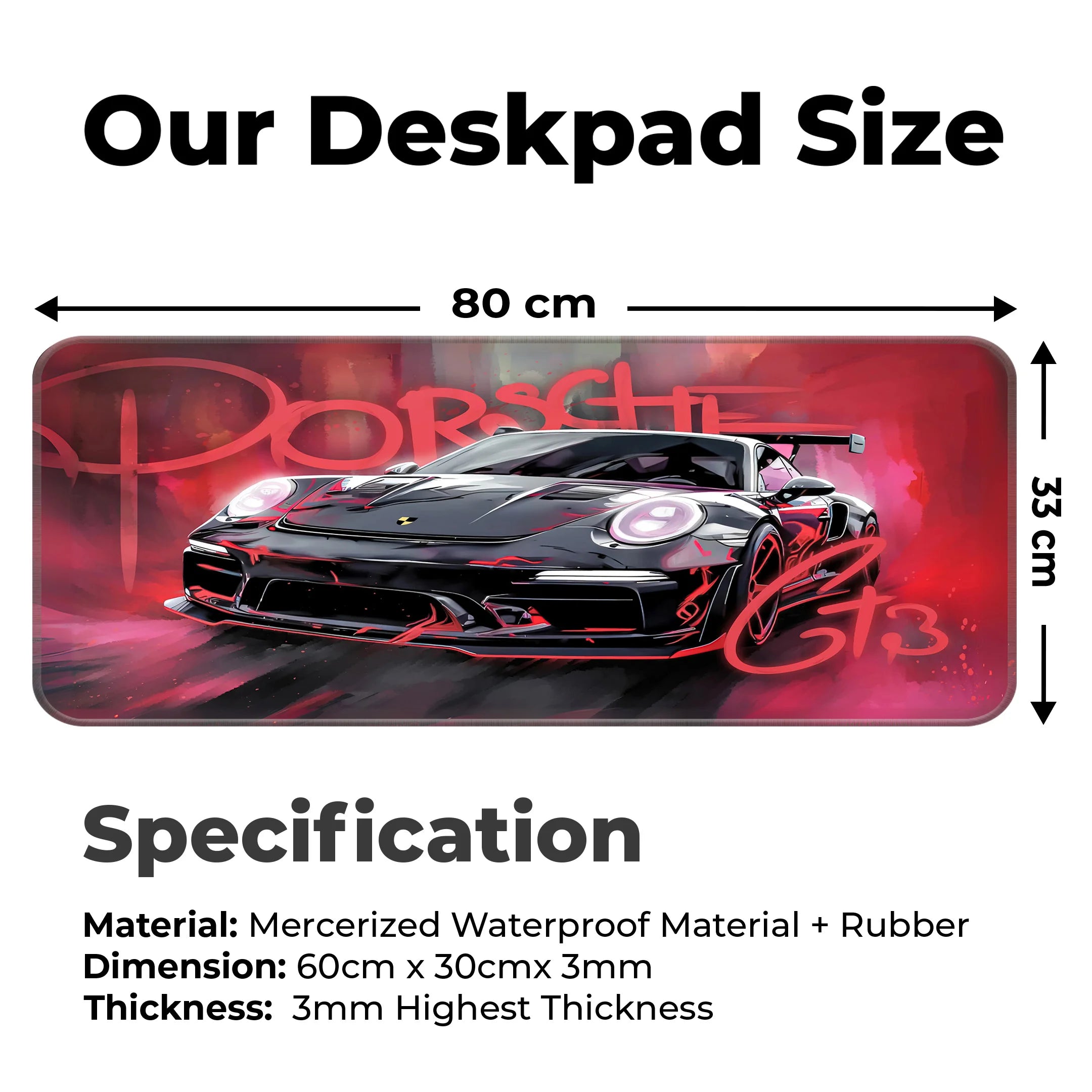 Porsche GT3 DeskMat