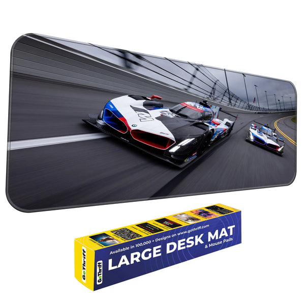 BMW V8 Hybrid LMDh Prototype Racing Deskmat