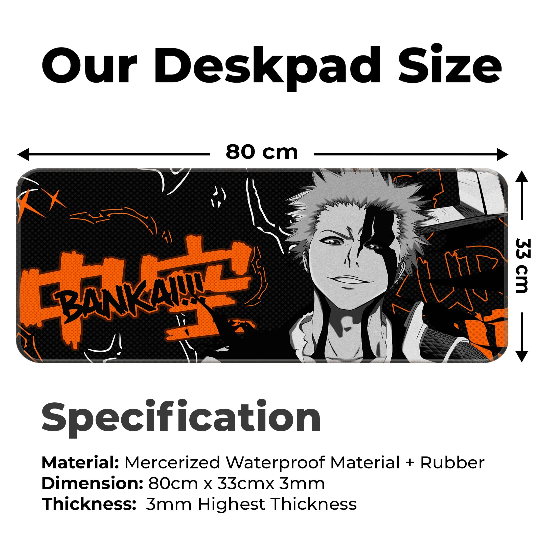 Ichigo Bankai Deskmat