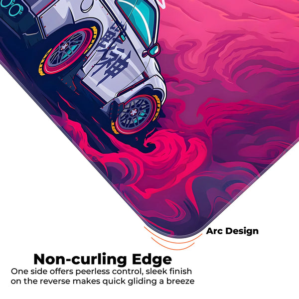 GT-R Skyline Racing Car Artwork Deskmat
