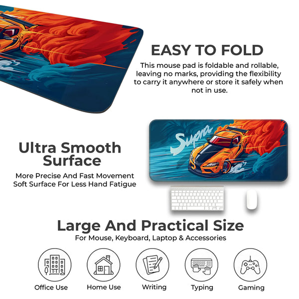 Supra Drift Legend Racing Car Deskmat