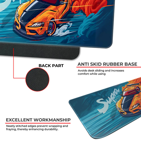 Supra Drift Legend Racing Car Deskmat