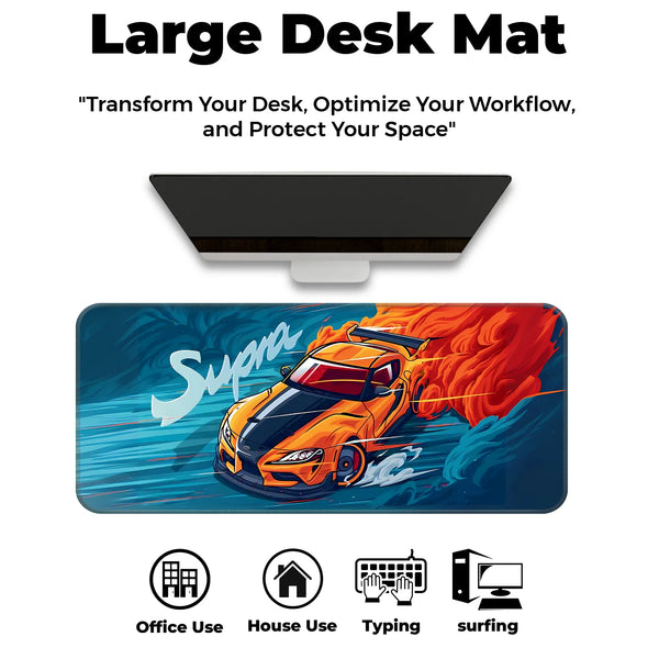 Supra Drift Legend Racing Car Deskmat