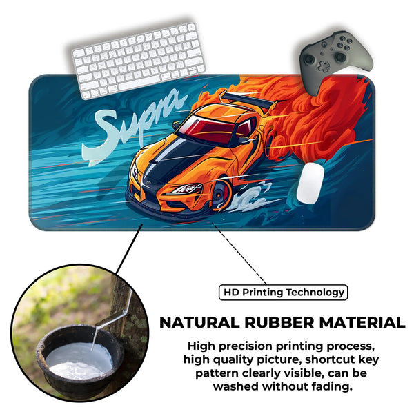 Supra Drift Legend Racing Car Deskmat