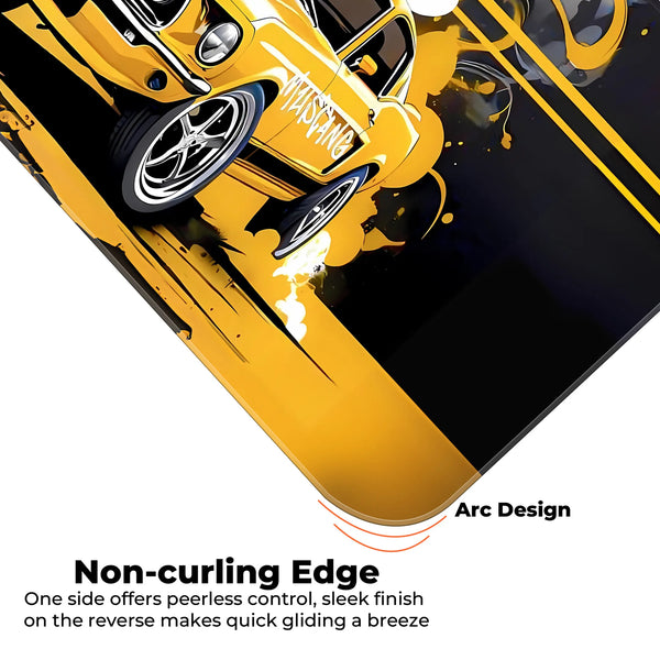 Mustang Boss Classic Muscle Car Deskmat