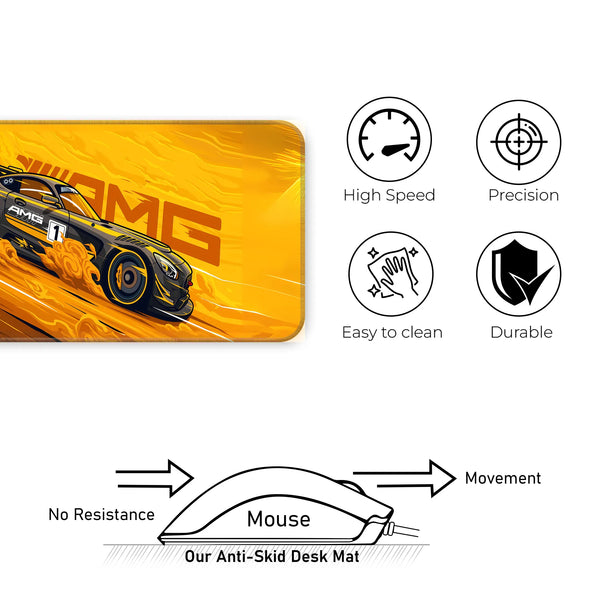 AMG GT3 Racing Car Artwork Deskmat