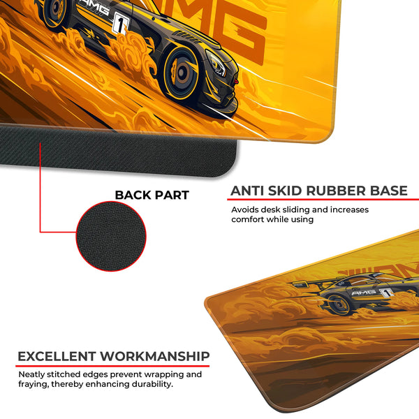 AMG GT3 Racing Car Artwork Deskmat