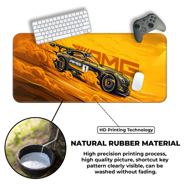 AMG GT3 Racing Car Artwork Deskmat