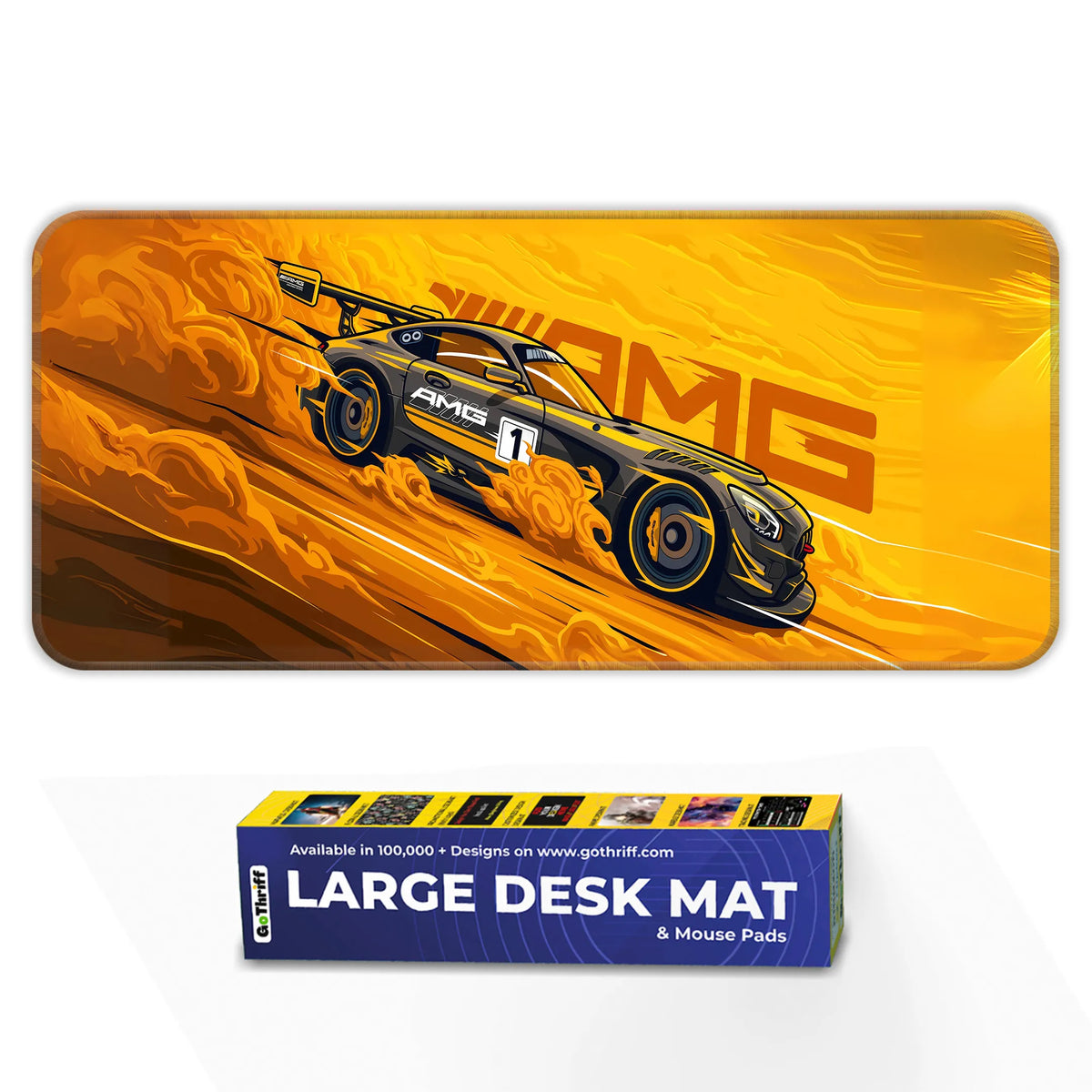 AMG GT3 Racing Car Artwork Deskmat