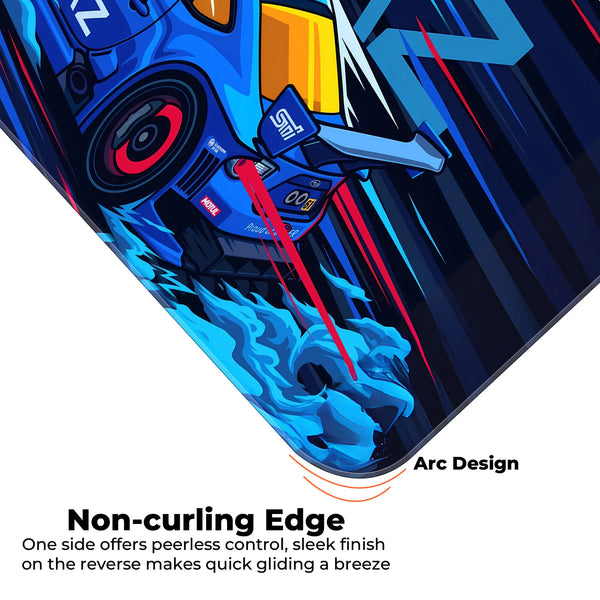 Subaru BRZ GT Racing Car Deskmat