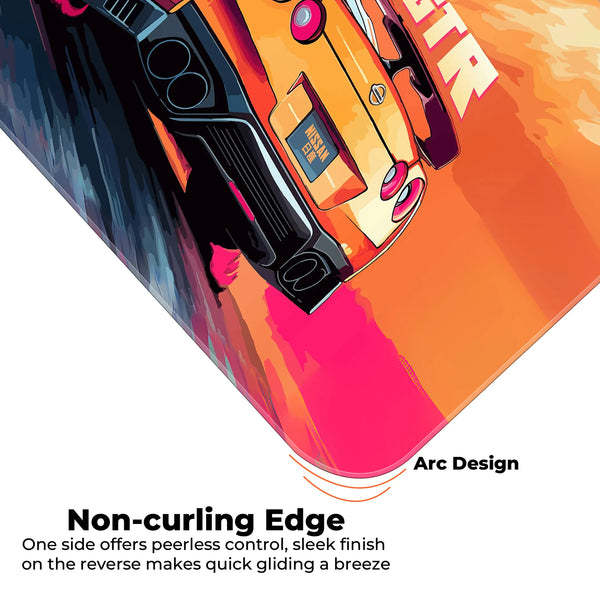 GT-R Sunset Drift JDM Car Deskmat