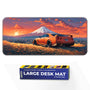 GT-R Fuji Mountain Sunset Car Deskmat