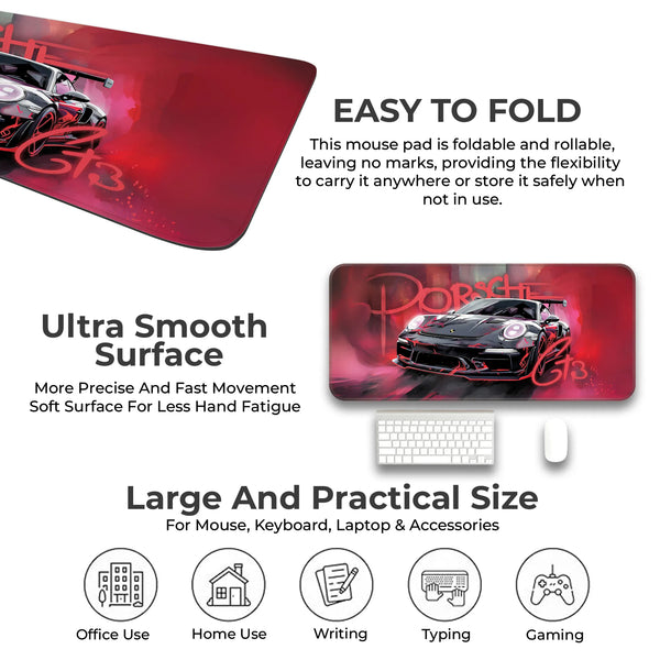 Porsche GT3 Racing Car Artwork Deskmat