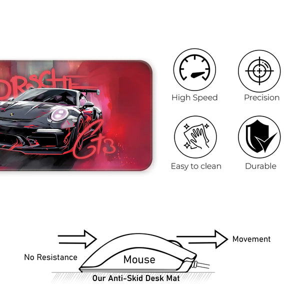 Porsche GT3 Racing Car Artwork Deskmat