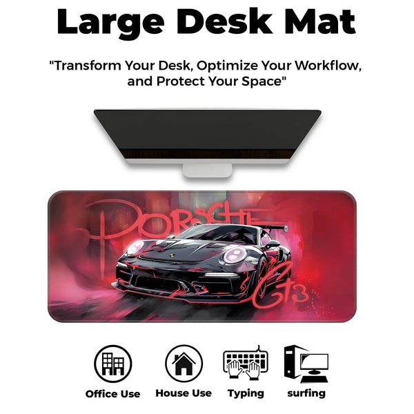 Porsche GT3 Racing Car Artwork Deskmat