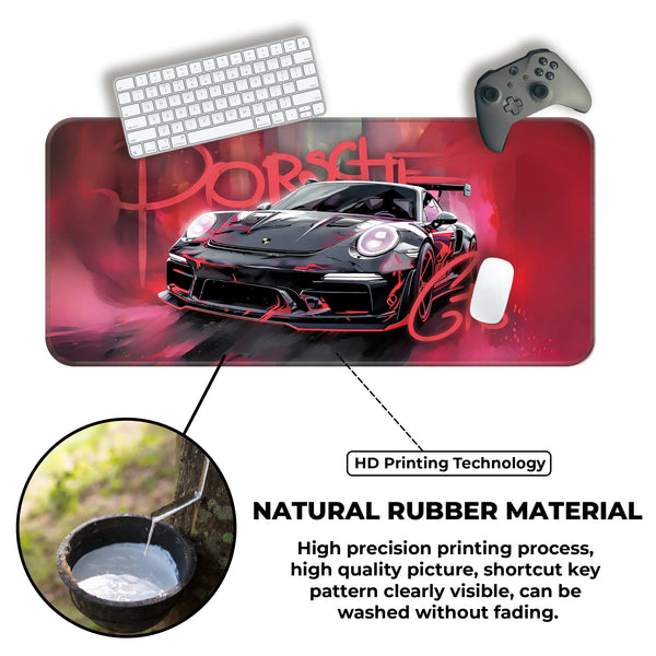 Porsche GT3 Racing Car Artwork Deskmat