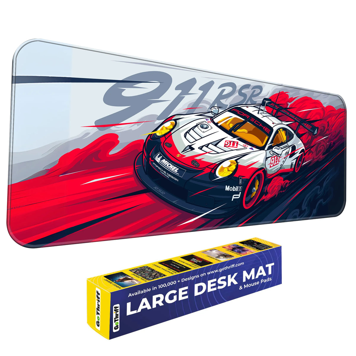 Porsche 911 RSR Racing Car Deskmat