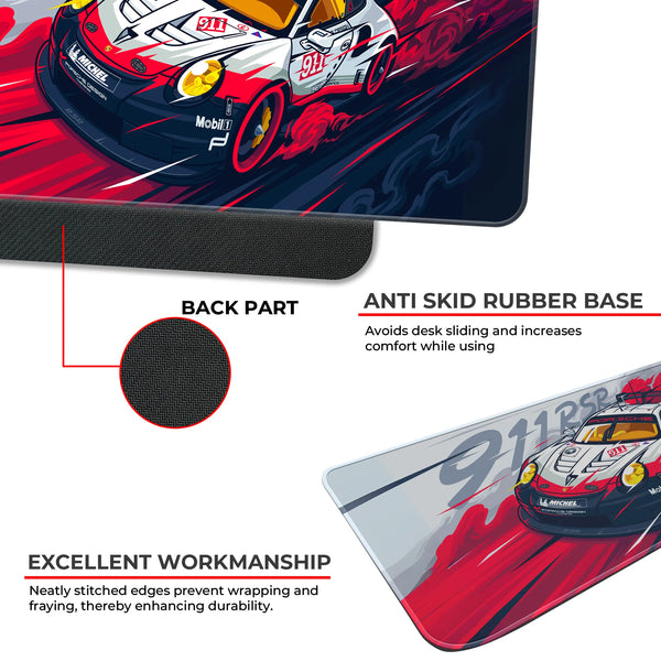 Porsche 911 RSR Racing Car Deskmat