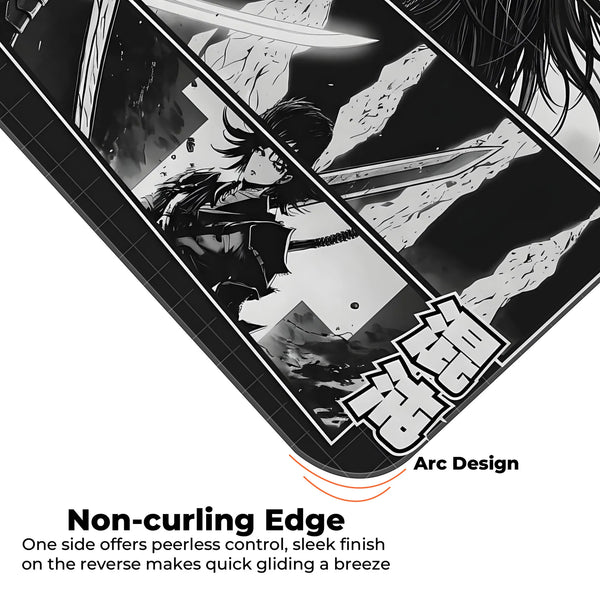 Samurai Warrior Manga Japanese Anime Gaming Deskmat