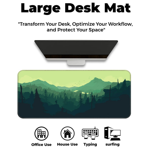 Green Mountain Nature Explorer Scenic Art Deskmat