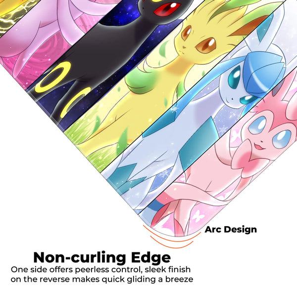 Eevee Evolutions Anime Character Art Deskmat