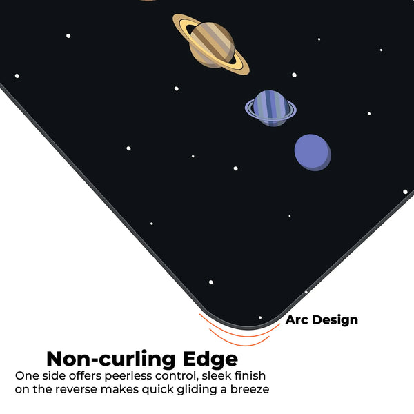 Solar System Educational Space Art Deskmat