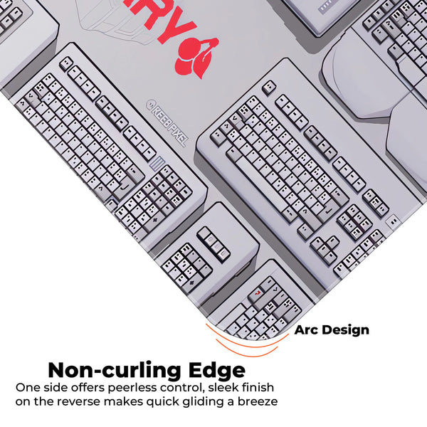 Cherry Mechanical Keyboard Inspired Deskmat