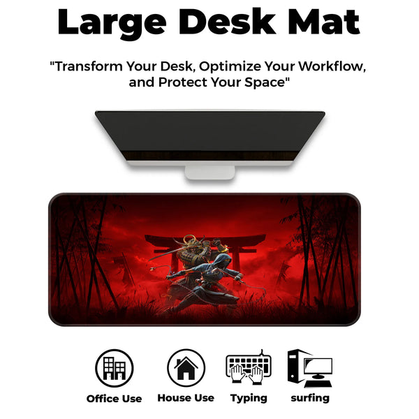 Samurai & Ninja Warrior Battle Deskmat