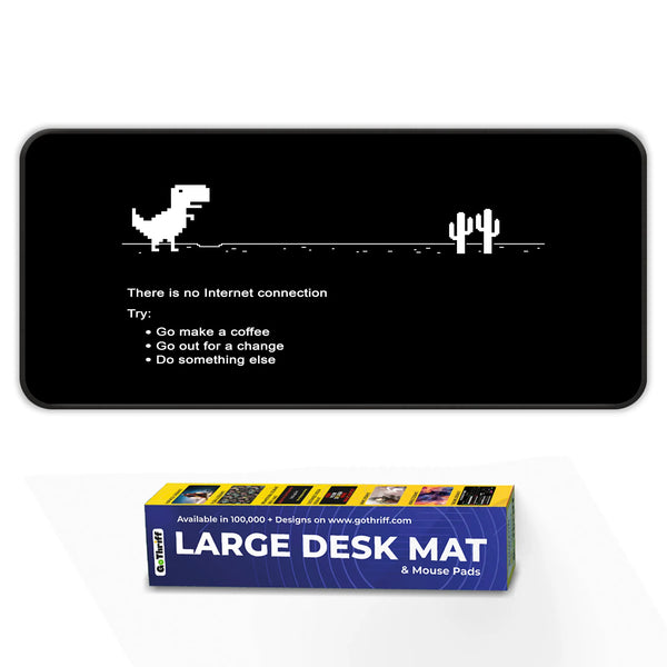 Retro Chrome Dino Game Deskmat