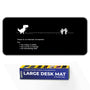 Retro Chrome Dino Game Deskmat