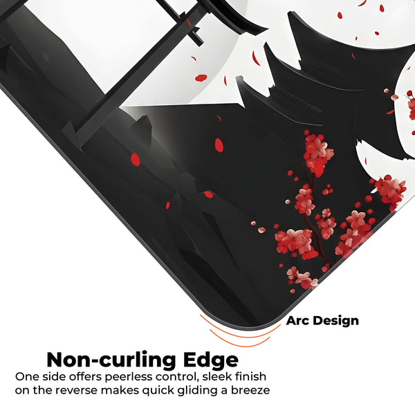 Japanese Torii Gate Sakura Blossom Deskmat