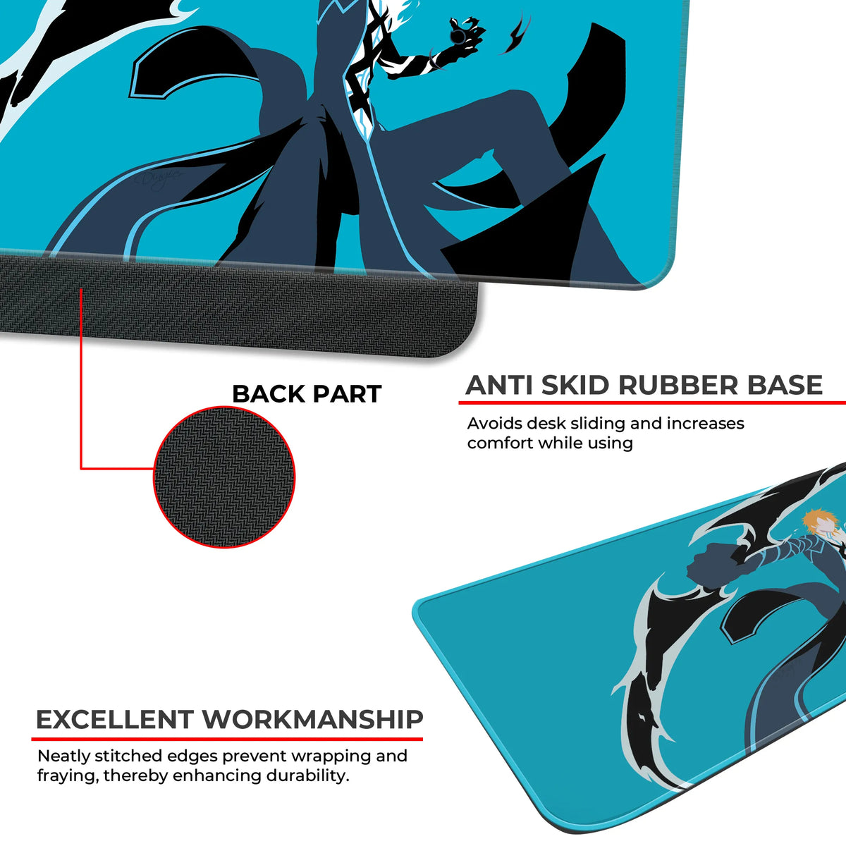 Bleach Ichigo Hollow Transformation Deskmat