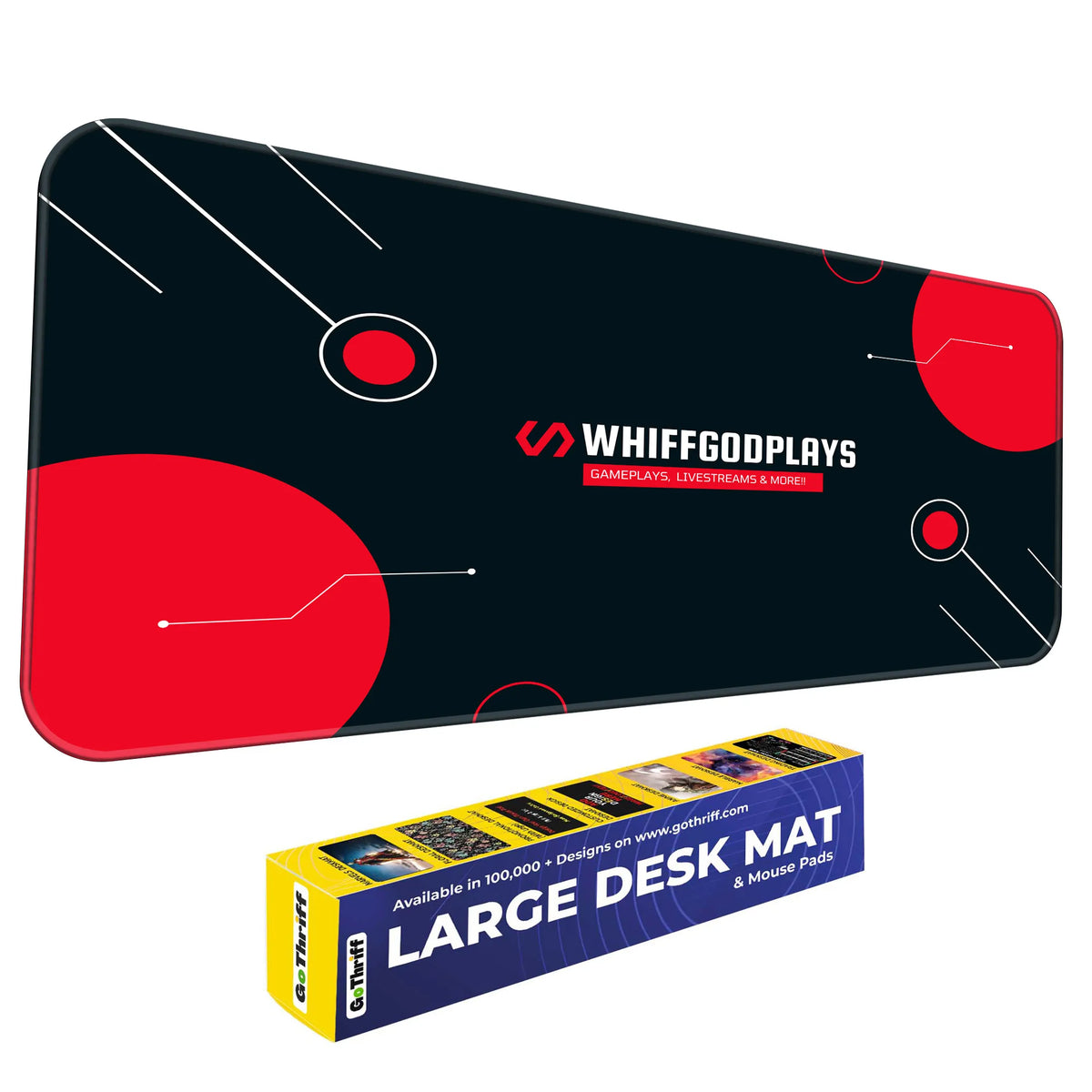 WhiffGodPlays Gaming Stream Deskmat