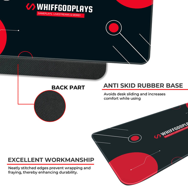 WhiffGodPlays Gaming Stream Deskmat